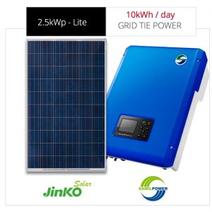 2.5kW Samil Solar Power Grid Tied