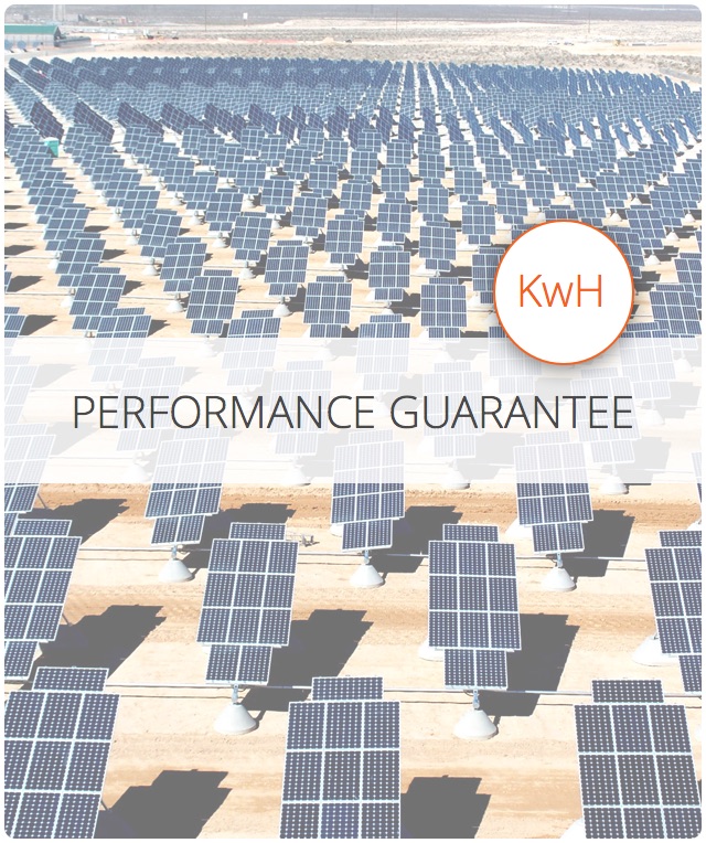 Solar power system KwH performance Guarantee