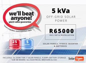 5kVa Off Grid Solar System Promotion