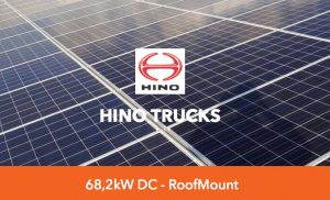 Hino Trucks PV Solar System