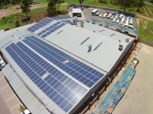 Silo Autobody PV Solar System