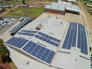 Silo Autobody PV Solar System