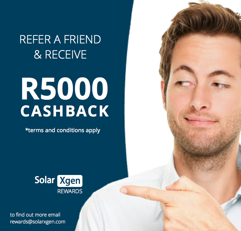 Solar Referral programme from Solarxgen - get rewarded for your solar referrals