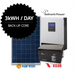 Back-Up Core – 3kVA | 2.4kWH | 500W