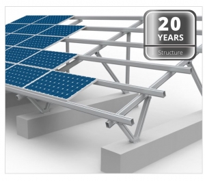 Solar System Guarantee on our structures 20 years