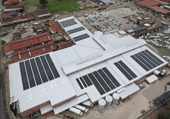 Bethal Mall rooftop solar array maintained by SolarXgen