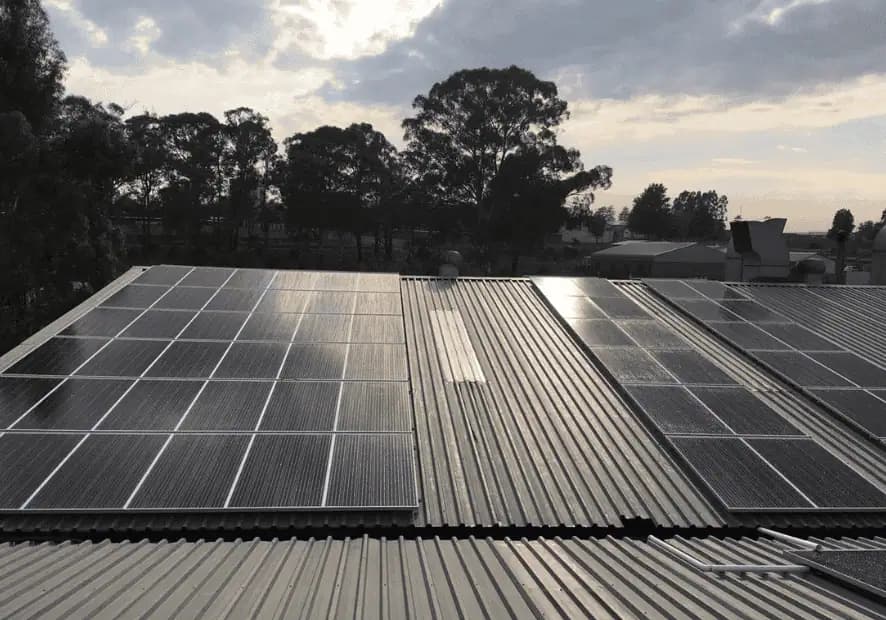 Silo Panelbeaters rooftop solar installation