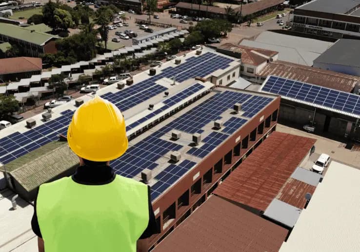 TWK Head Office rooftop solar installation