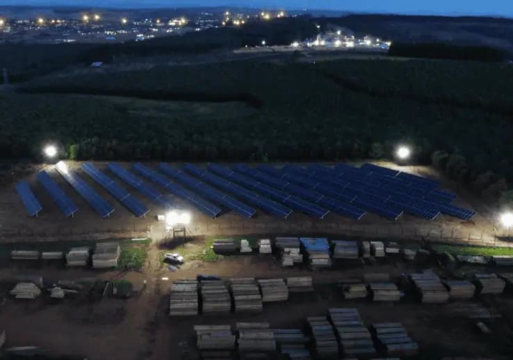 SAWCO / Usutu Forest Products solar installation in Eswatini