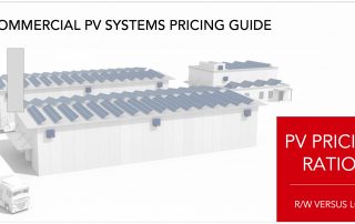 Commercial PV Solar pricing