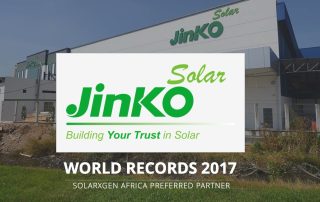 Jinko Solar panels South Africa