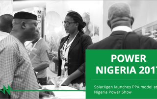 Power Nigeria SolarXgen PPA Solar model